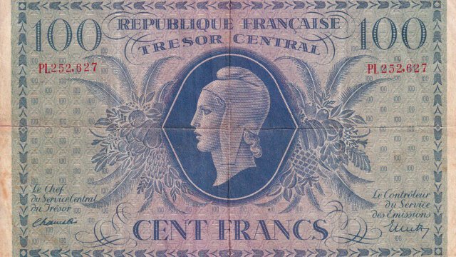 100 francs Marianne type 1943