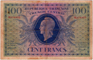 100 francs Marianne type 1943