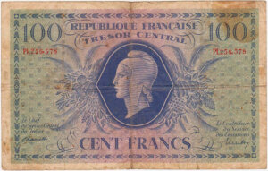 100 francs Marianne type 1943