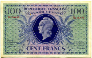 100 francs Marianne type 1943