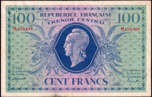 100 francs Marianne type 1943