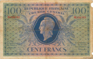 100 francs Marianne type 1943