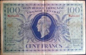 100 francs Marianne type 1943