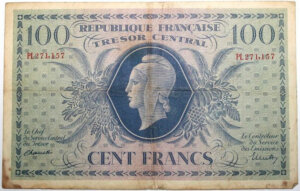 100 francs Marianne type 1943