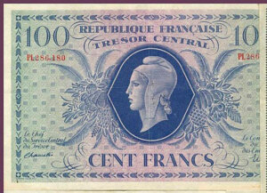 100 francs Marianne type 1943