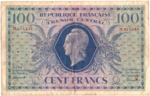 100 francs Marianne type 1943