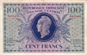 100 francs Marianne type 1943