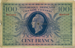 100 francs Marianne type 1943