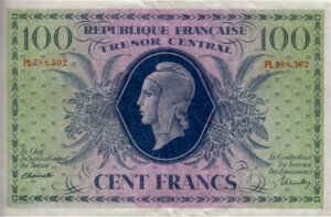 100 francs Marianne type 1943