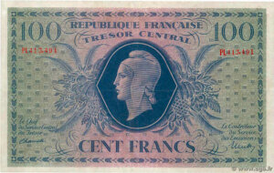 100 francs Marianne type 1943