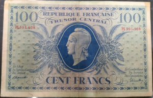 100 francs Marianne type 1943