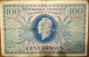 100 francs Marianne type 1943