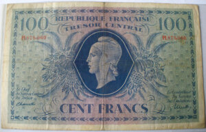 100 francs Marianne type 1943