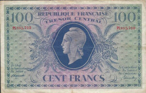 100 francs Marianne type 1943