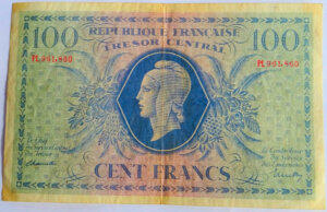 100 francs Marianne type 1943