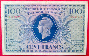 100 francs Marianne type 1943