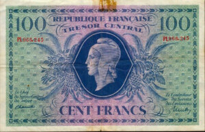 100 francs Marianne type 1943