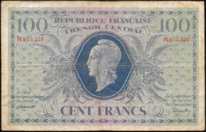 100 francs Marianne type 1943