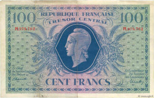 100 francs Marianne type 1943