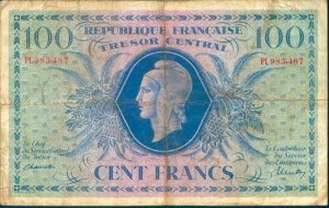 100 francs Marianne type 1943