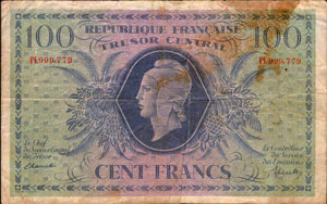 100 francs Marianne type 1943