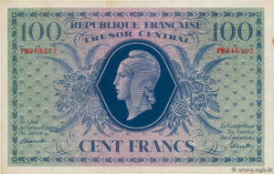 100 francs Marianne type 1943