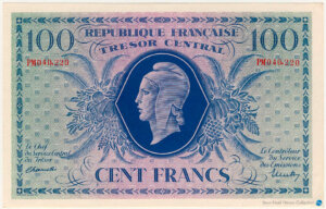 100 francs Marianne type 1943