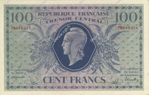 100 francs Marianne type 1943