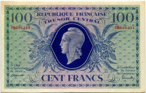 100 francs Marianne type 1943