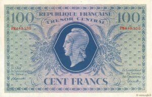 100 francs Marianne type 1943