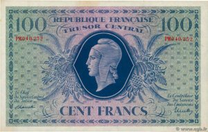 100 francs Marianne type 1943