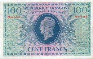 100 francs Marianne type 1943