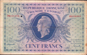 100 francs Marianne type 1943