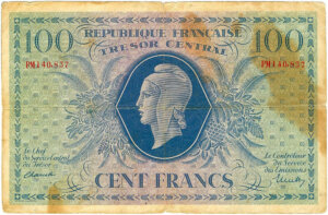 100 francs Marianne type 1943