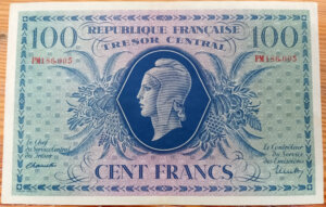 100 francs Marianne type 1943