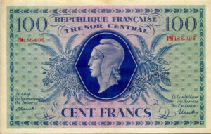 100 francs Marianne type 1943