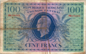 100 francs Marianne type 1943