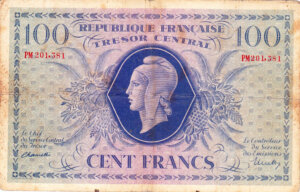 100 francs Marianne type 1943