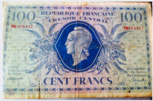 100 francs Marianne type 1943