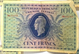 100 francs Marianne type 1943