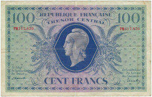 100 francs Marianne type 1943