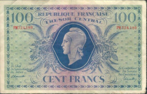 100 francs Marianne type 1943