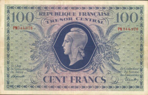 100 francs Marianne type 1943