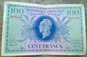 100 francs Marianne type 1943