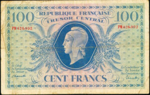 100 francs Marianne type 1943