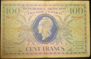 100 francs Marianne type 1943