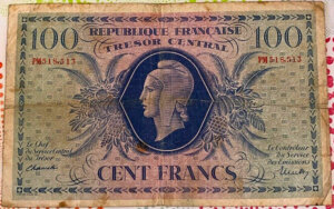 100 francs Marianne type 1943