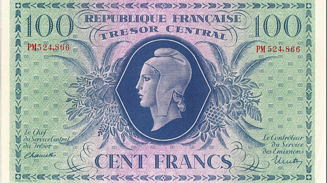 100 francs Marianne type 1943