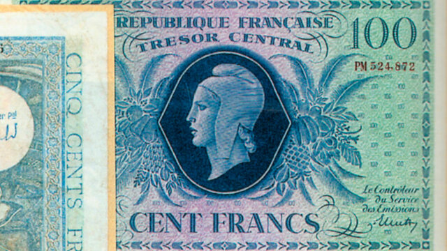 100 francs Marianne type 1943