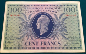 100 francs Marianne type 1943